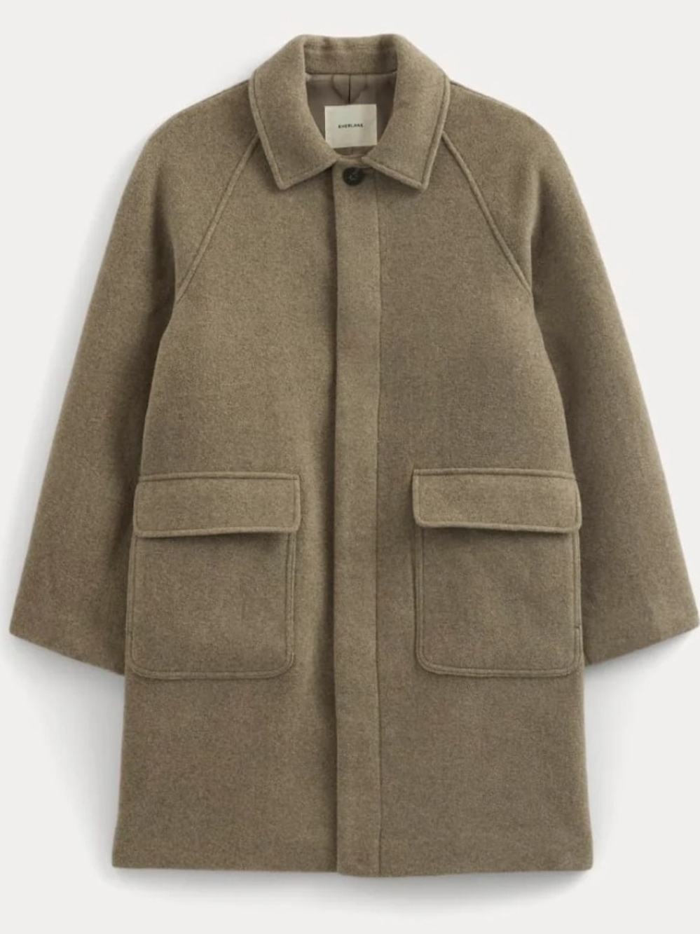 Everlane Rewool Car Coat Nwot